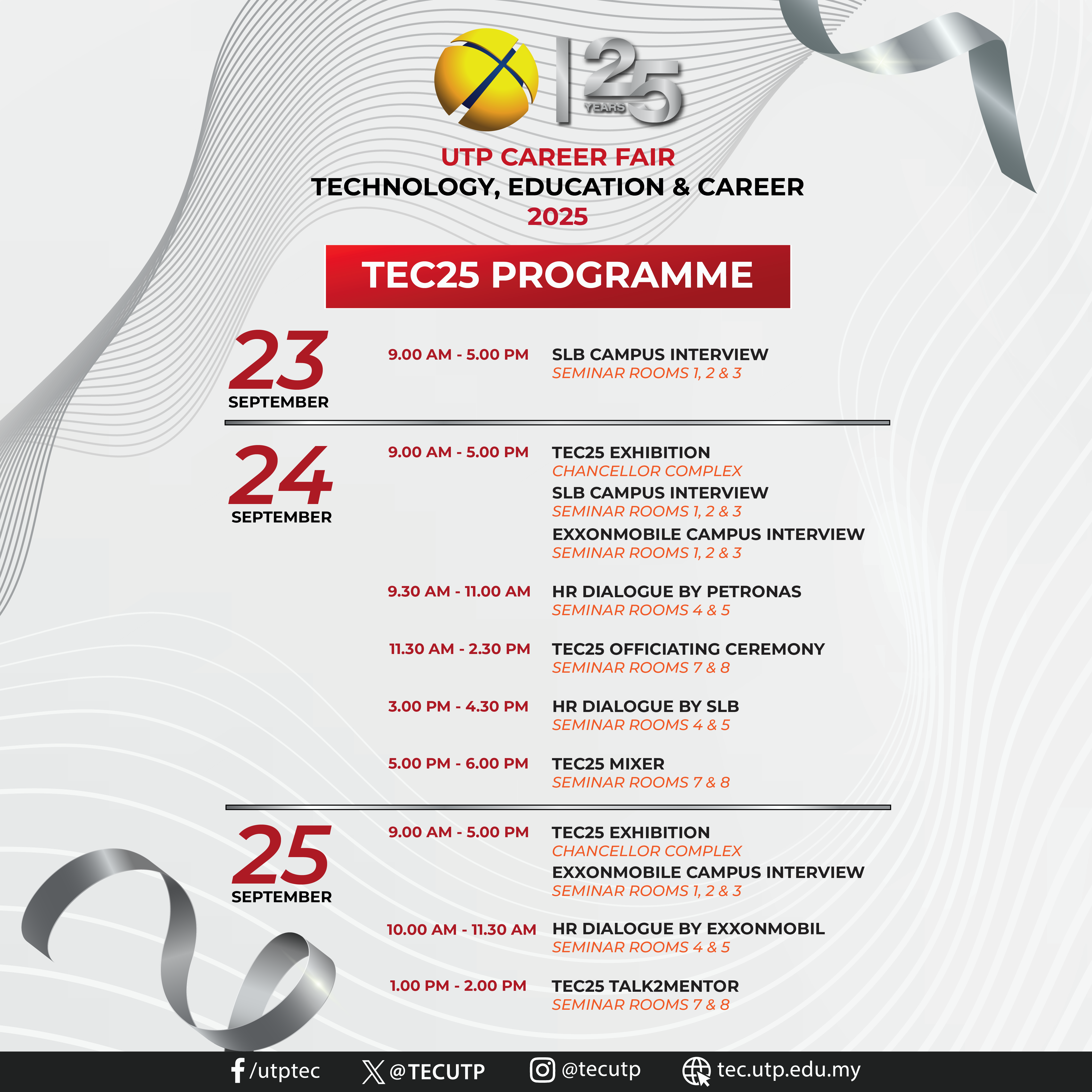 WHAT’S ON #TEC23